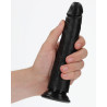 Real Rock Ultra Skin Gode Slim Dildo 18 x 4.2cm Noir